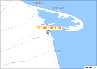 map of To-shumbetsu
