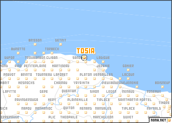 map of Tosia