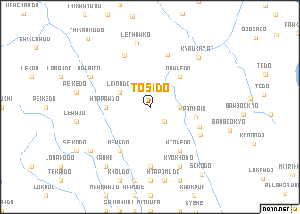 map of Tosido