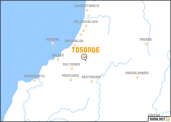 map of Tosonde