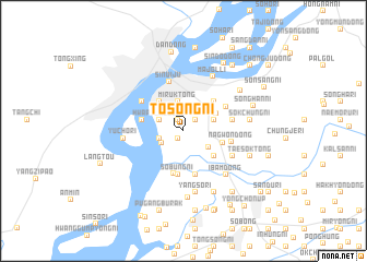 map of T\