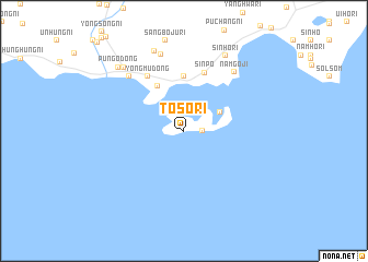 map of Tosŏ-ri