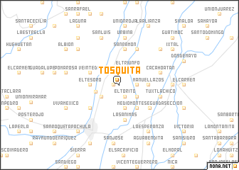 map of Tosquita