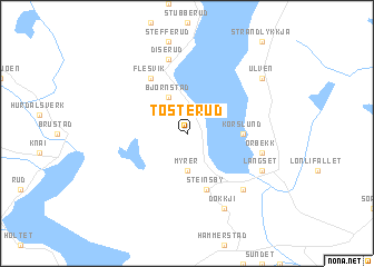 map of Tosterud