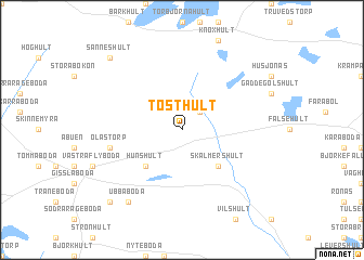 map of Tosthult