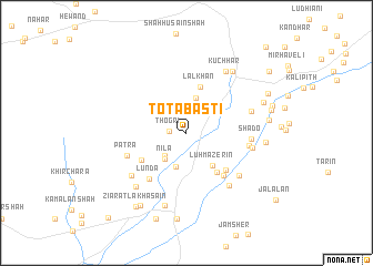 map of Tota Basti