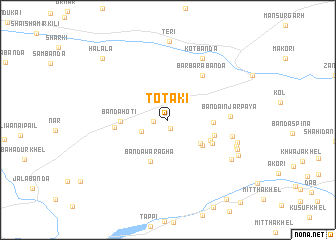 map of Totaki