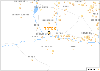 map of Totak