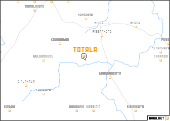 map of Totala