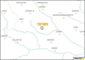 map of Totani