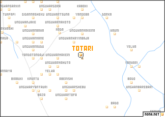 map of Totari