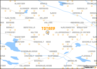 map of Totarp