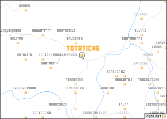 map of Totatiche