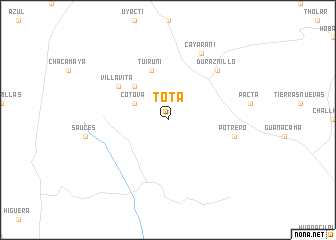 map of Tota