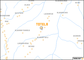 map of Totela