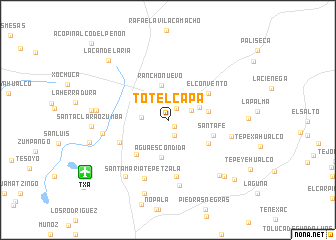 map of Totelcapa