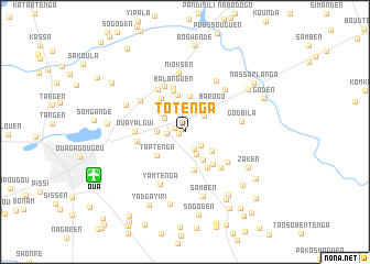 map of Totenga