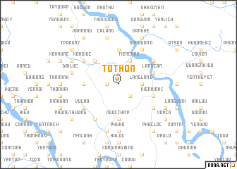 map of Tô Thôn