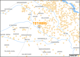 map of Totīābād