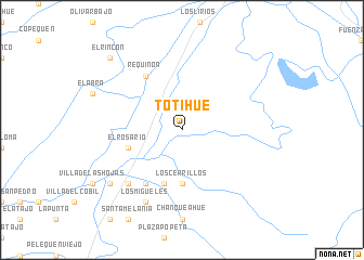 map of Totihue