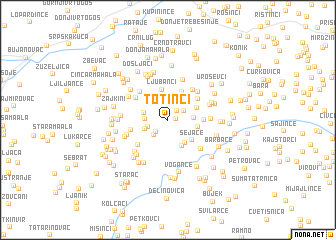 map of Totinci