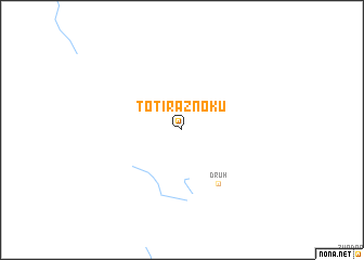 map of Totirāz Noku