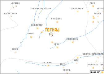 map of Totmāj