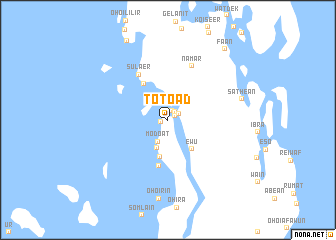 map of Totoad