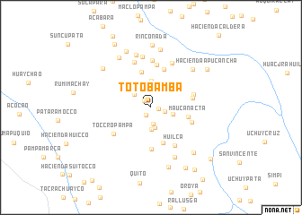 map of Totobamba