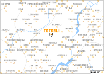 map of Totobli