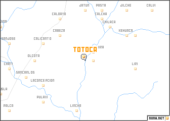 map of Totoca