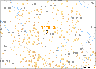 map of Totoha