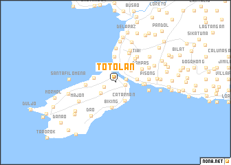 map of Totolan