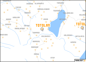 map of Totolan