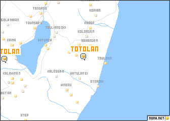 map of Totolan