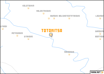 map of Totomitsa