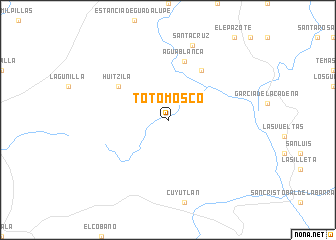 map of Totomosco