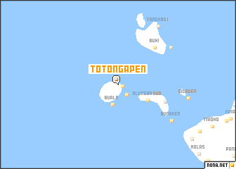 map of Totongapen