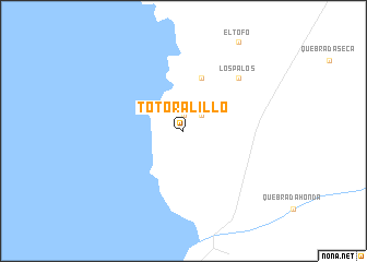 map of Totoralillo