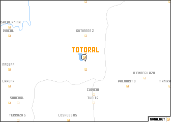 map of Totoral