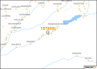 map of Totoral