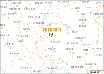 map of Totorani