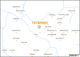 map of Totoraqui