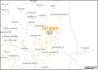 map of Totora