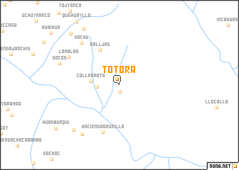 map of Totora