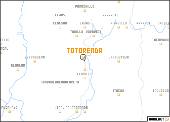 map of Totorenda