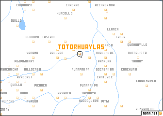 map of Totorhuaylas
