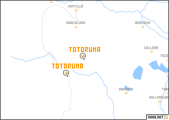 map of Totoruma