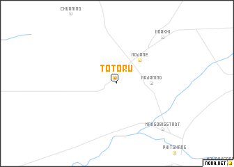 map of Totoru