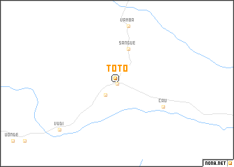map of Toto